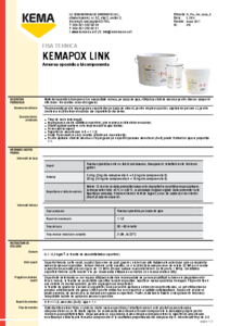 Amorsa epoxidica bicomponenta Kemapox Link - fisa tehnica