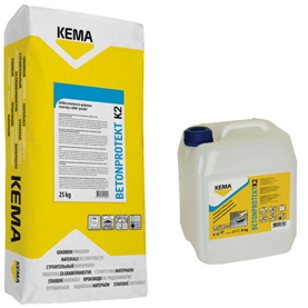 Mortar pentru protectia elementelor metalice impotriva coroziunii Betonprotekt K2