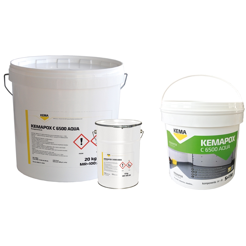 Vopsea epoxidica pe baza de apa Kemapox C 6500 Aqua