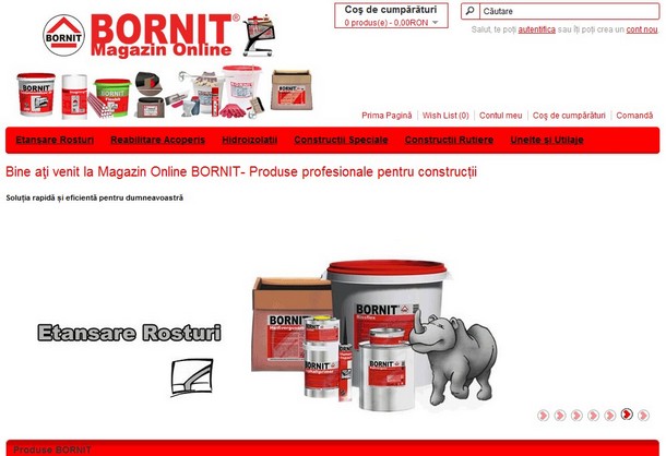 BORNIT a lansat un nou magazin online