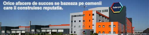 Catalogul s-a imbogatit cu produsele firmei Fabryo Corporation Srl