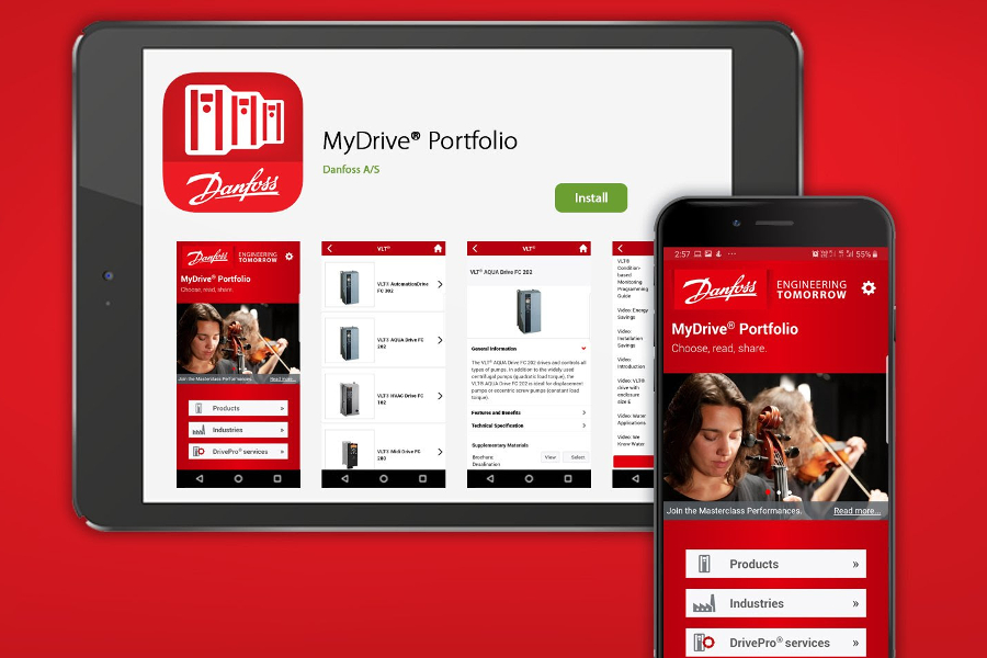 Aplicatia MyDrive® Portfolio imbunatatita