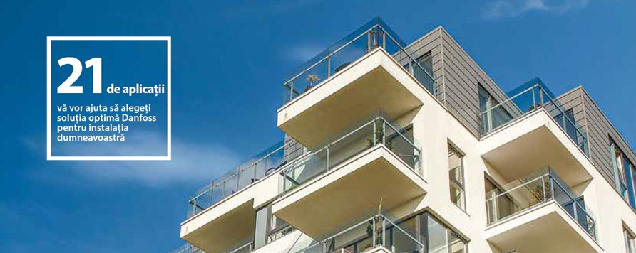 Ghid Danfoss: 21 aplicatii pentru sisteme de incalzire eficiente