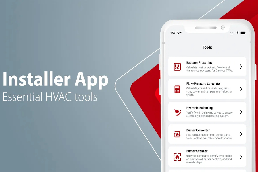 Danfoss Installer App – un nou update