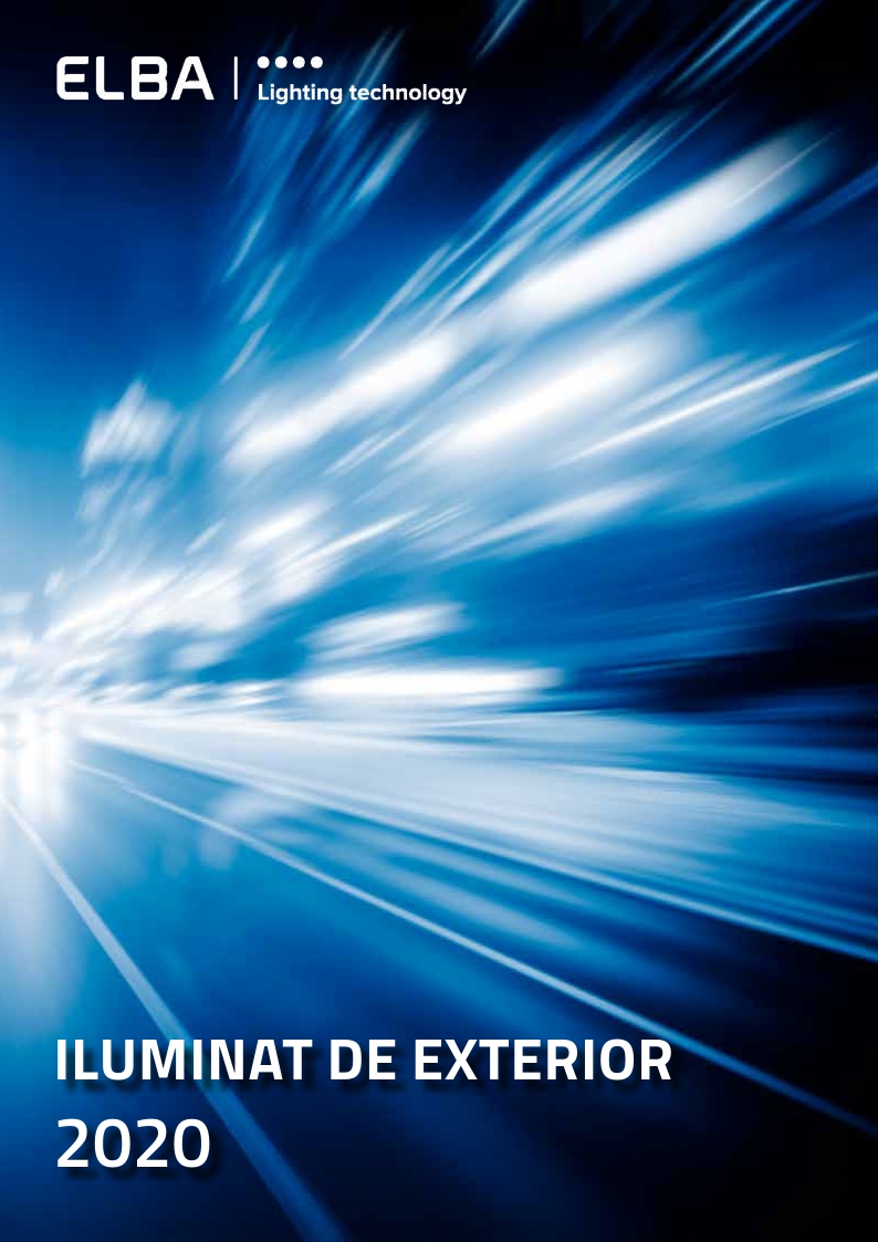Noul catalog interactiv ELBA – Iluminat exterior 2020