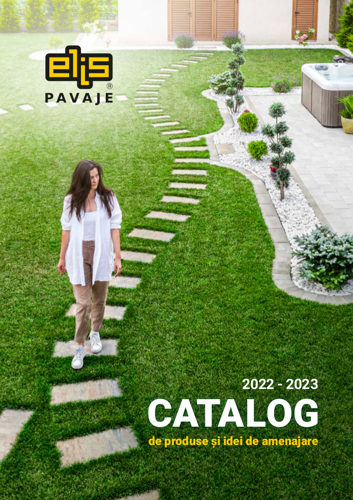 Noul catalog de produse si idei de amenajare Elis Pavaje 2022-2023