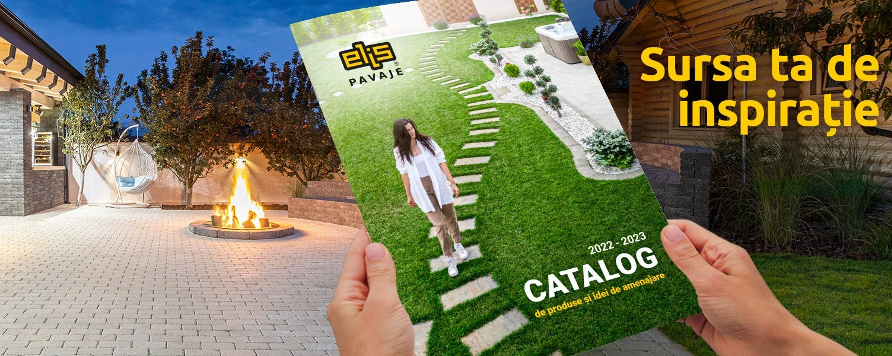 Noul catalog de produse si idei de amenajare Elis Pavaje 2022-2023