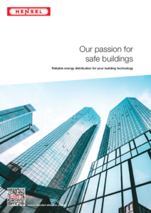 Hensel brochure: Our Passion for Safe Buildings - prezentare generala