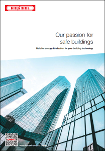 Hensel brochure: Our Passion for Safe Buildings - prezentare generala