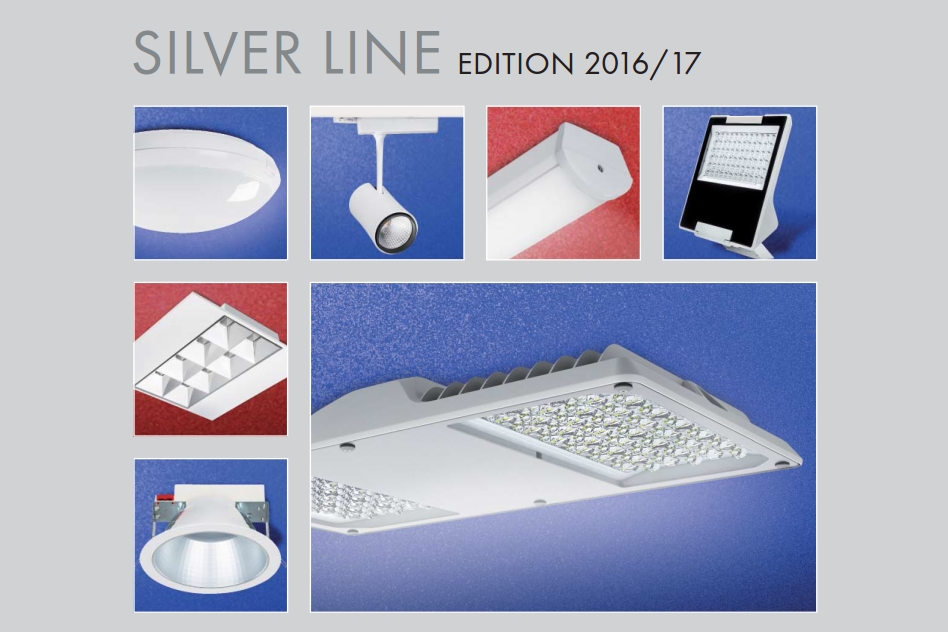Noul catalog cu corpuri de iluminat Schrack Technik gama Silver