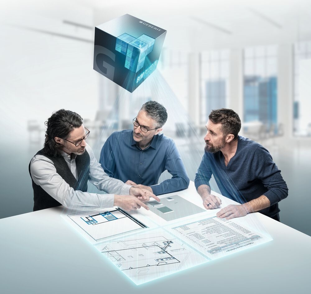 Geberit BIM – informatii inteligente pentru proiectare digitala