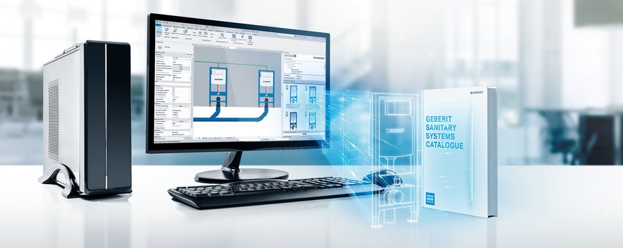 Geberit BIM – informatii inteligente pentru proiectare digitala