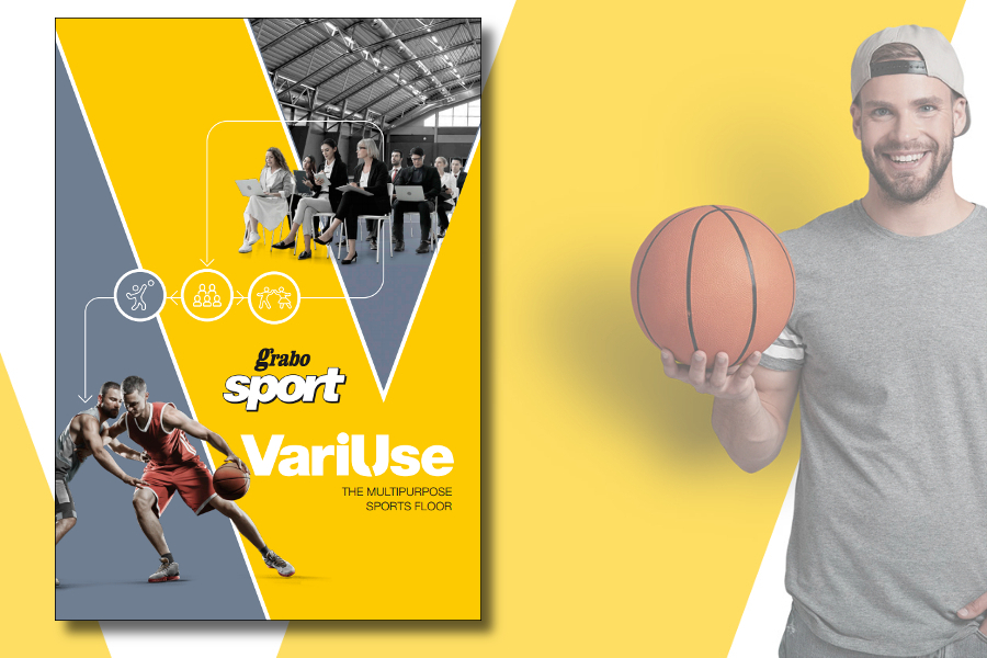 Graboplast presents their new VariUse multipurpose sports floor catalogue