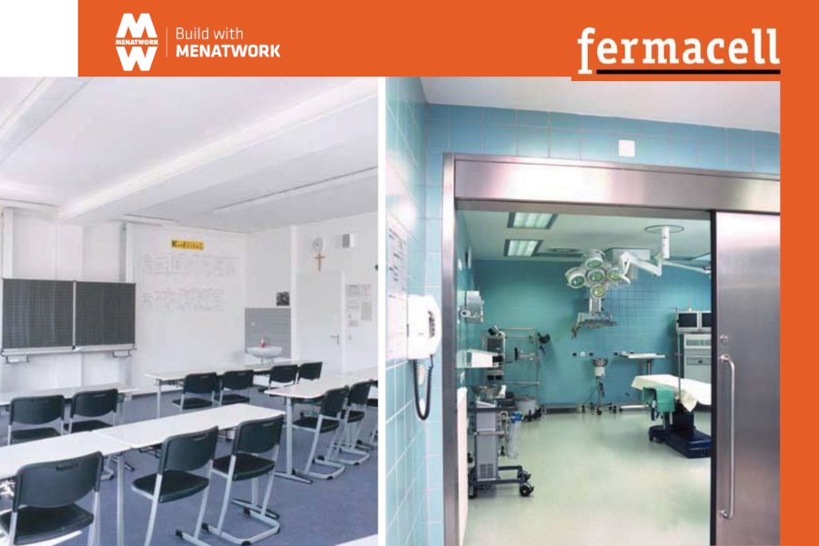Solutii sistemice Fermacell® pentru scoli si spitale - Ghid pentru profesionisti