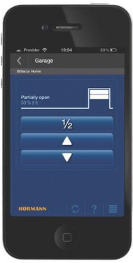 Hörmann BiSecur Gateway cu aplicatie pentru smartphone