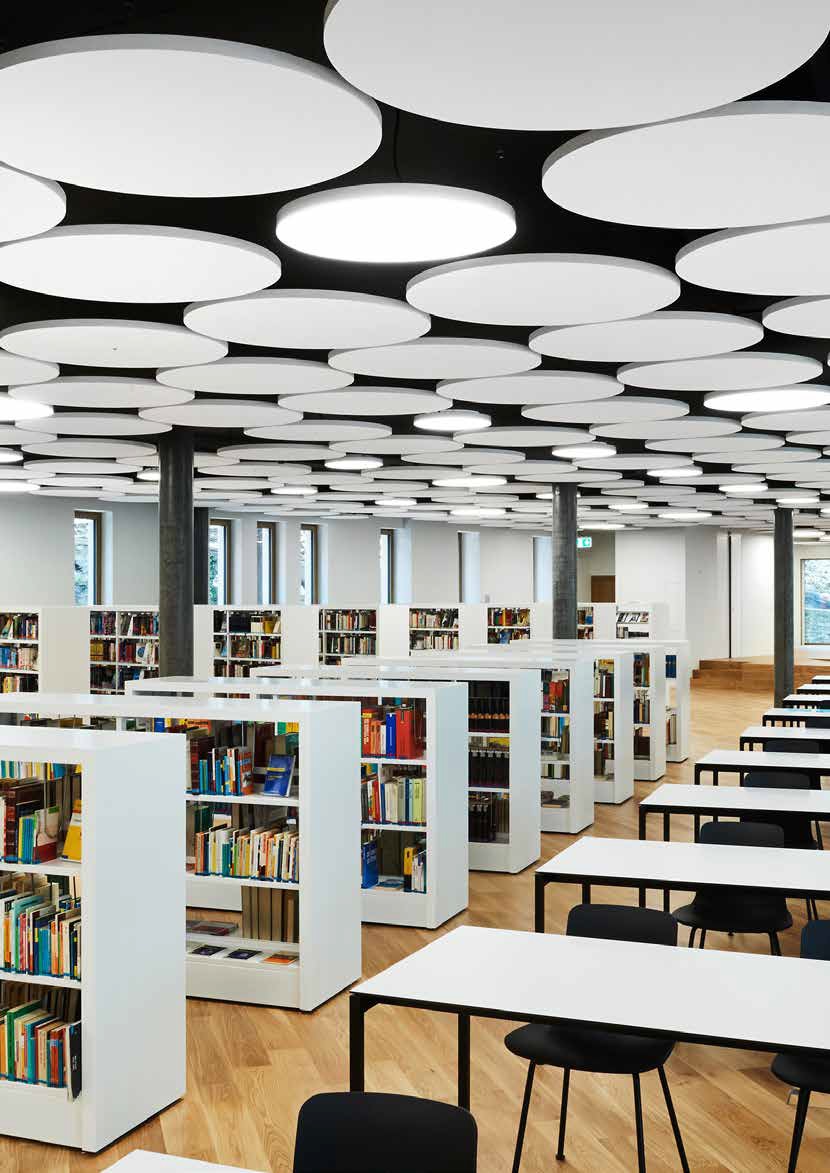 Noua brosura Open Plenum de la Knauf Ceiling Solutions - insule de plafoane flotante
