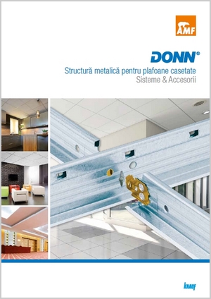 Noul catalog cu profile metalice Donn® de la Knauf AMF