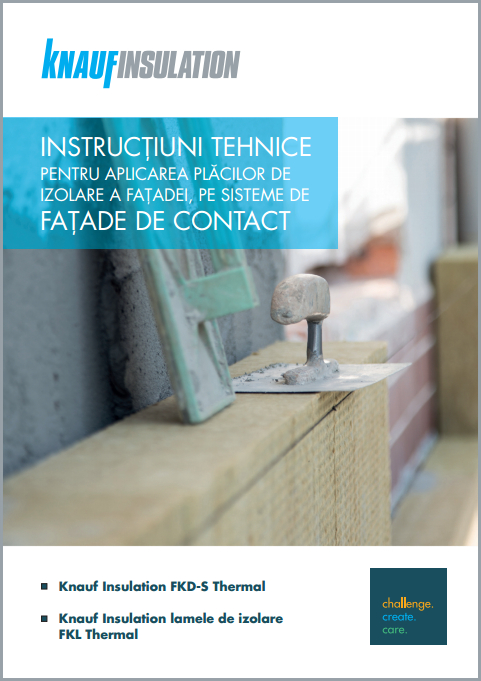 Noua brosura Knauf Insulation Instructiuni tehnice pentru fatade de contact