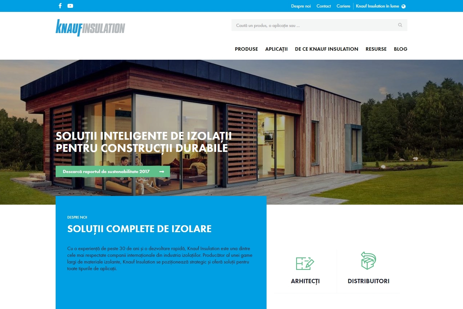 Noul website www.knaufinsulation.ro