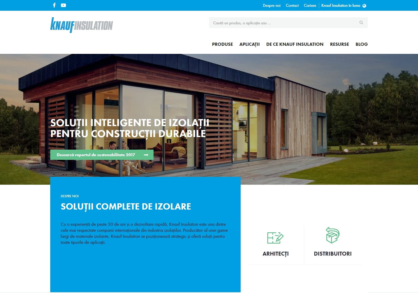 Noul website www.knaufinsulation.ro