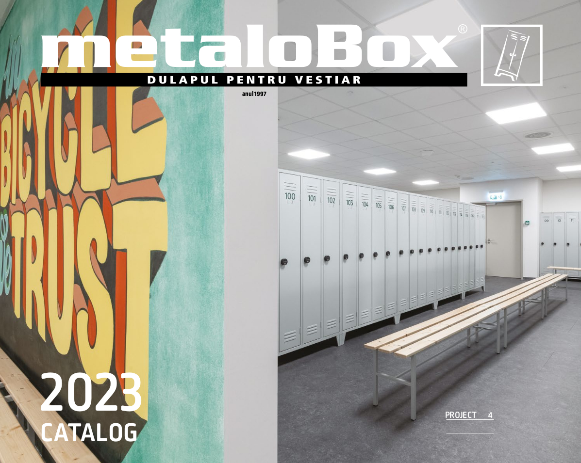 metaloBox prezinta noul catalog Dulapul pentru vestiar 2023