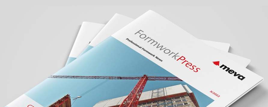 The new MEVA Formwork Press October 2022 edition has arrived