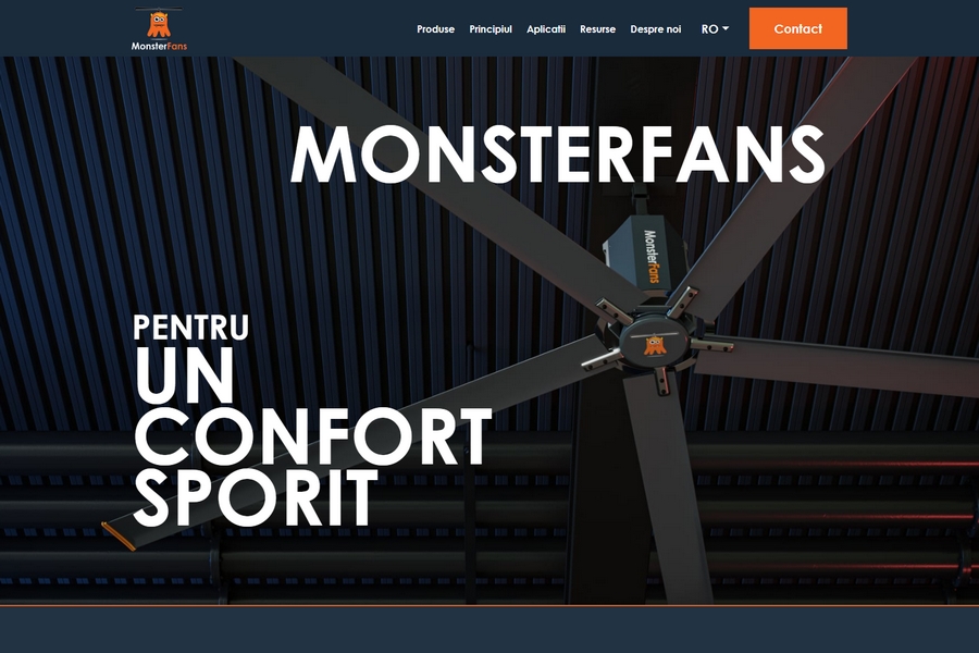 Noul microsite MonsterFans in limba romana