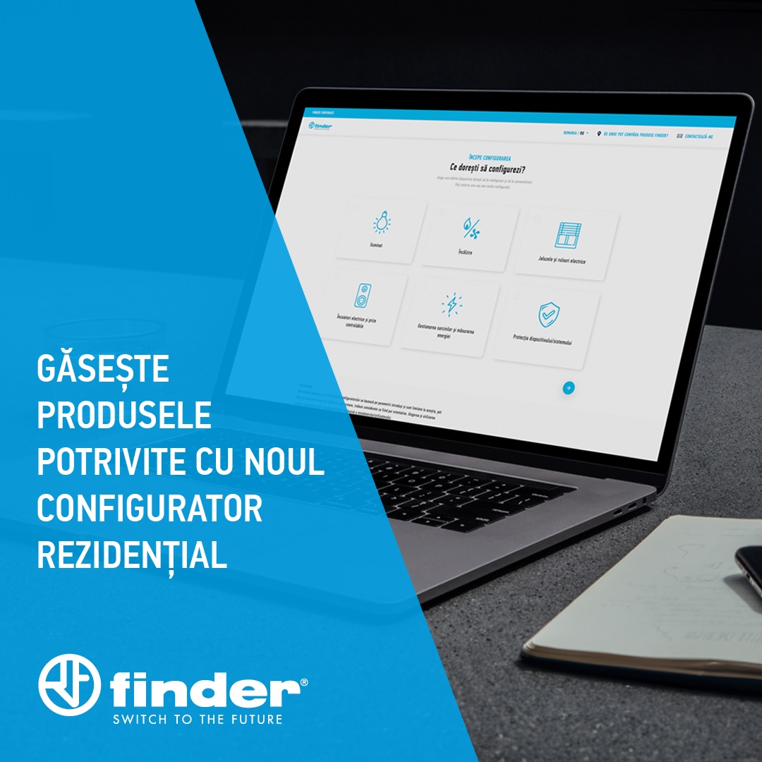 Noul instrument de configurare Finder destinat sectorului rezidential