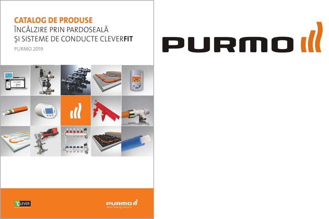 Noul catalog de produse PURMO - Incalzire prin pardoseala si sisteme de conducte CleverFIT