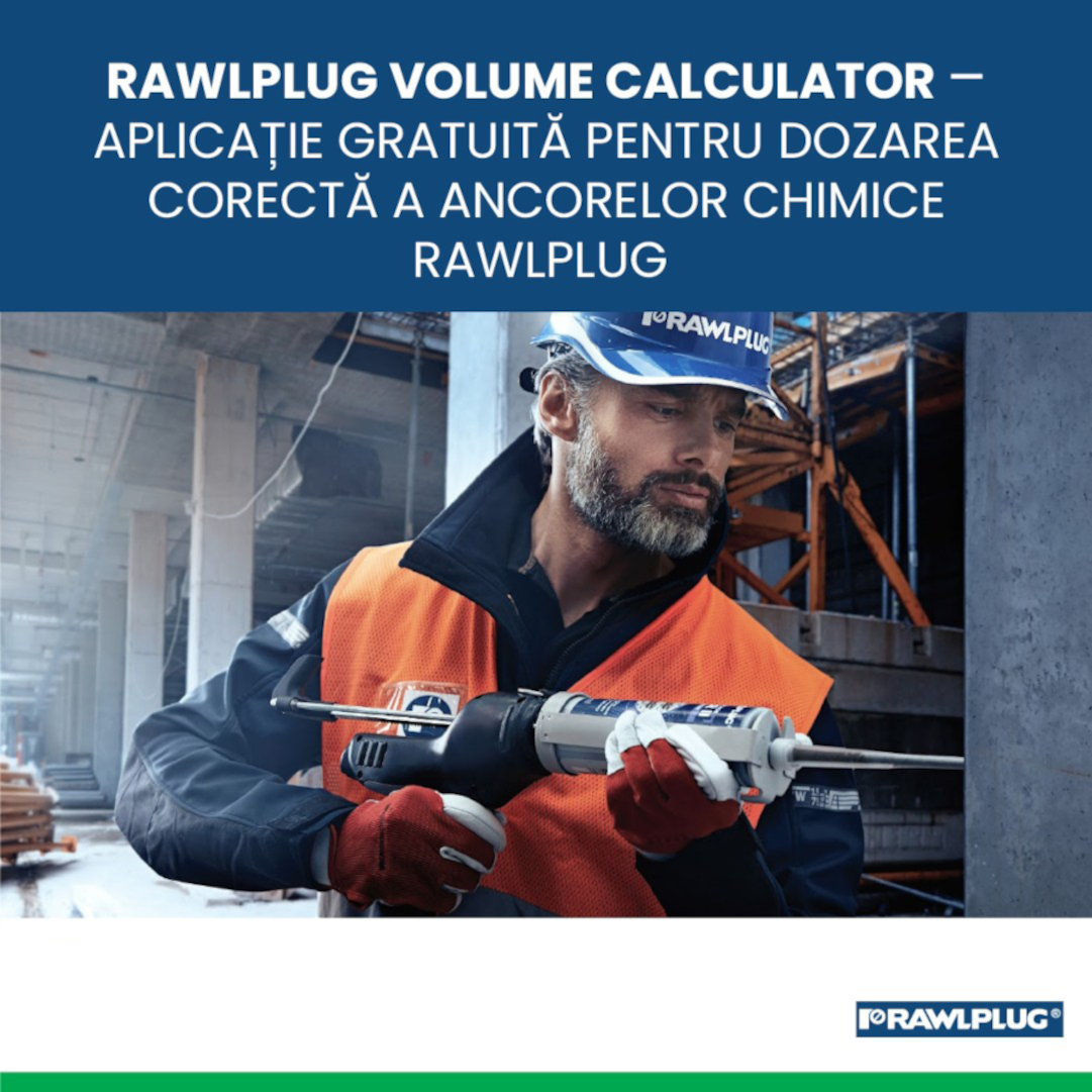 Calculatorul de Volum – Ancore Chimice Rawlplug