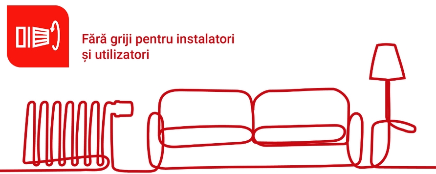 Aplicatia Honeywell Home TRV-Balancing pentru setarea robinetilor termostatici