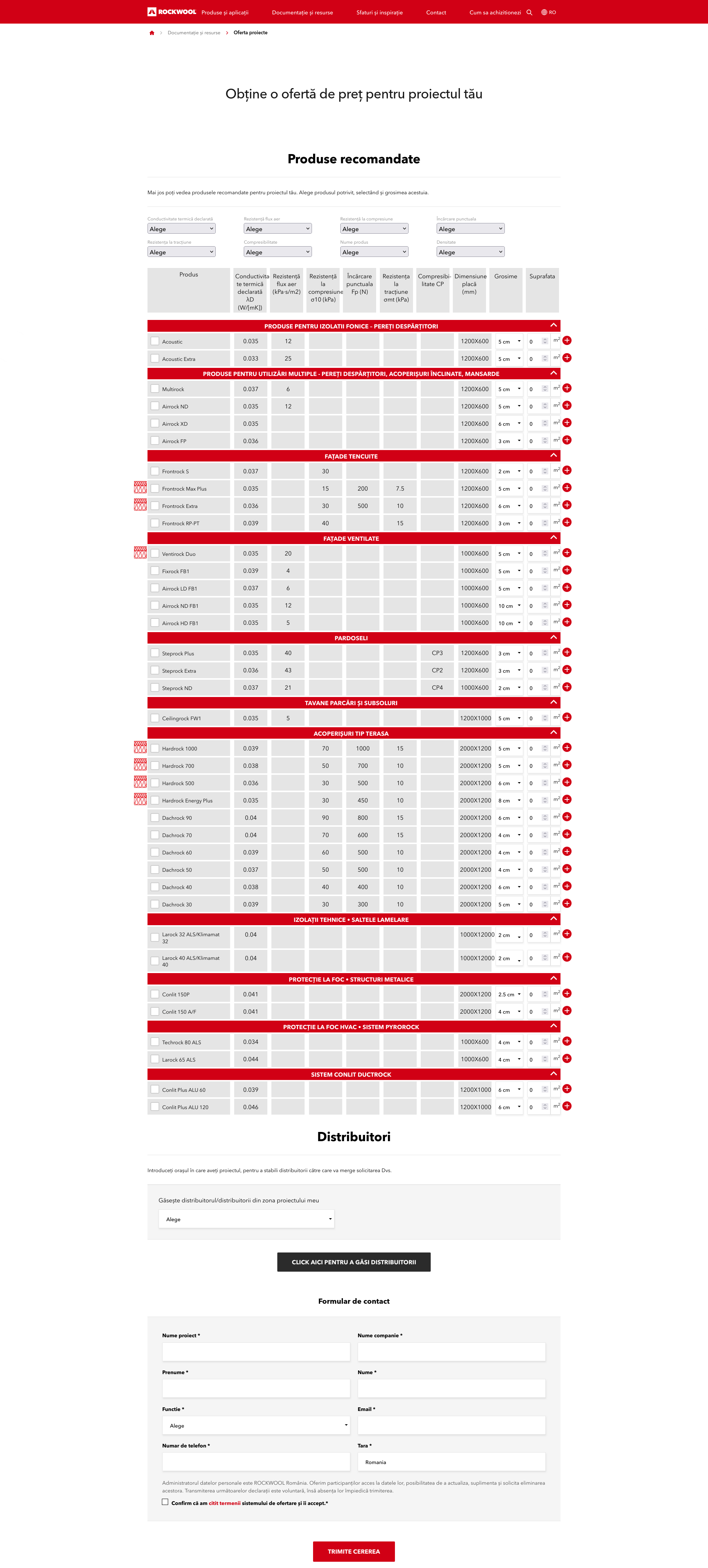 Website-ul ROCKWOOL a fost imbunatatit cu platforma de ofertare