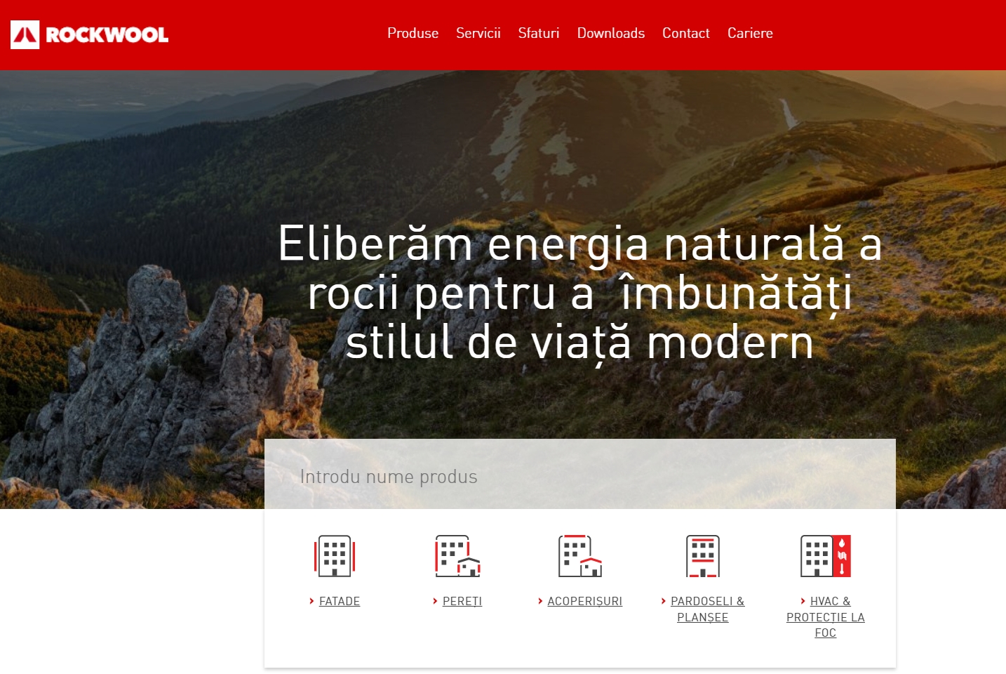 ROCKWOOL Romania lanseaza noul sau website www.rockwool.ro