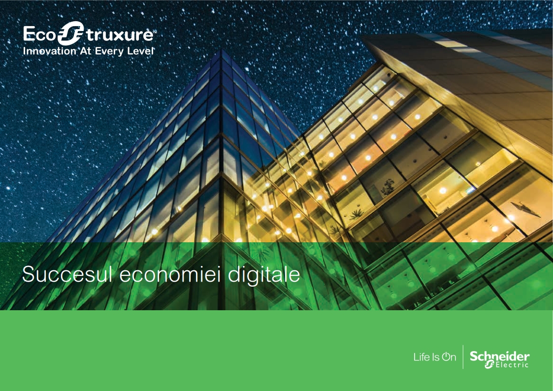 Noua brosura de prezentare a Platformei EcoStruxure - Succesul economiei digitale