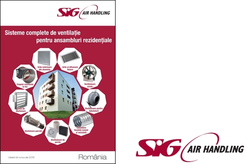 SIG AIR Handling prezinta noua brosura dedicata ansamblurilor rezidentiale