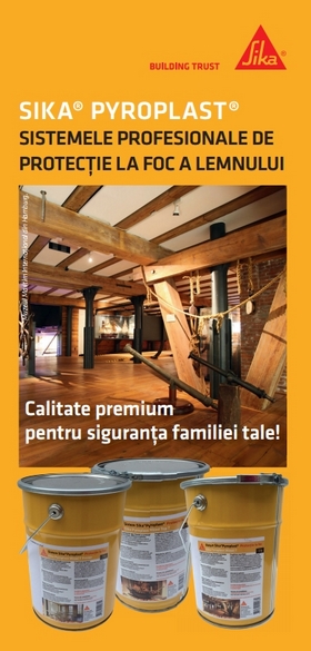 Noua brosura de prezentare Sika® Pyroplast®