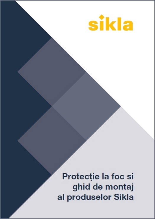 Solutii de fixare cu protectie la foc compatibile cu ghidul Sikla de protectie impotriva incendiilor