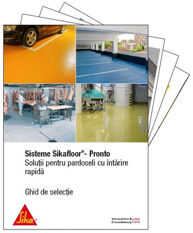 Solutii pentru pardoseli cu intarire rapida de la Sika