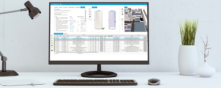 Specificatii BIM simplificate cu ajutorul software-ului ASSA ABLOY Openings Studio™