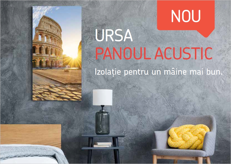 Noul panou acustic URSA Acoustic Panel