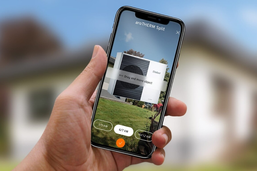 Vaillant ShowPOINT App - Faceti cunostinta cu pompele de caldura Vaillant cu ajutorul Realitatii Augmentate