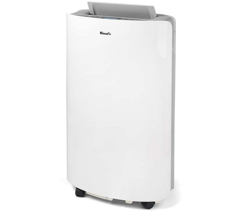 Aer conditionat portabil Woods Cortina Duo cu incalzire