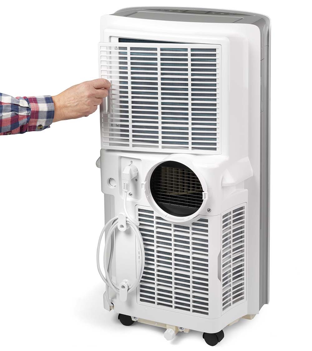 Aer conditionat portabil Woods Cortina Duo cu incalzire