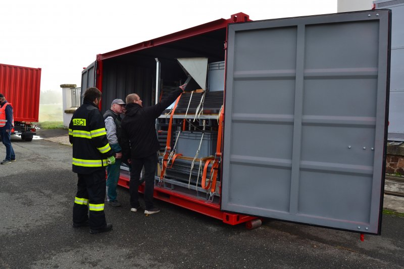 Dig mobil de protectie la inundatii FLOM