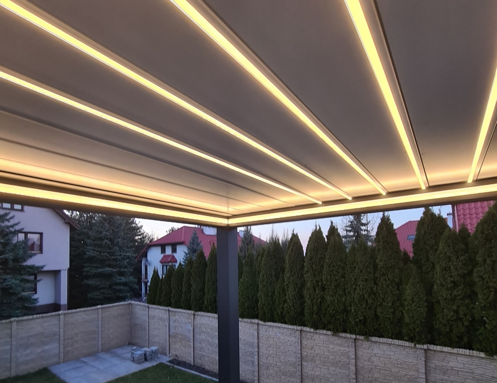 Aliplast presents it's new NUUN ECO Premium Pergola