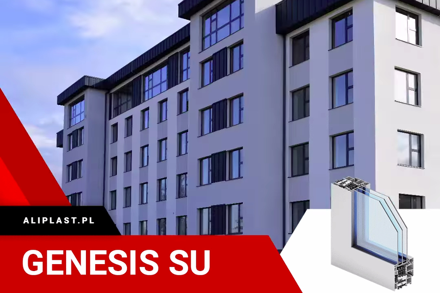 New Aliplast window system with thermal insulation, Genesis SU