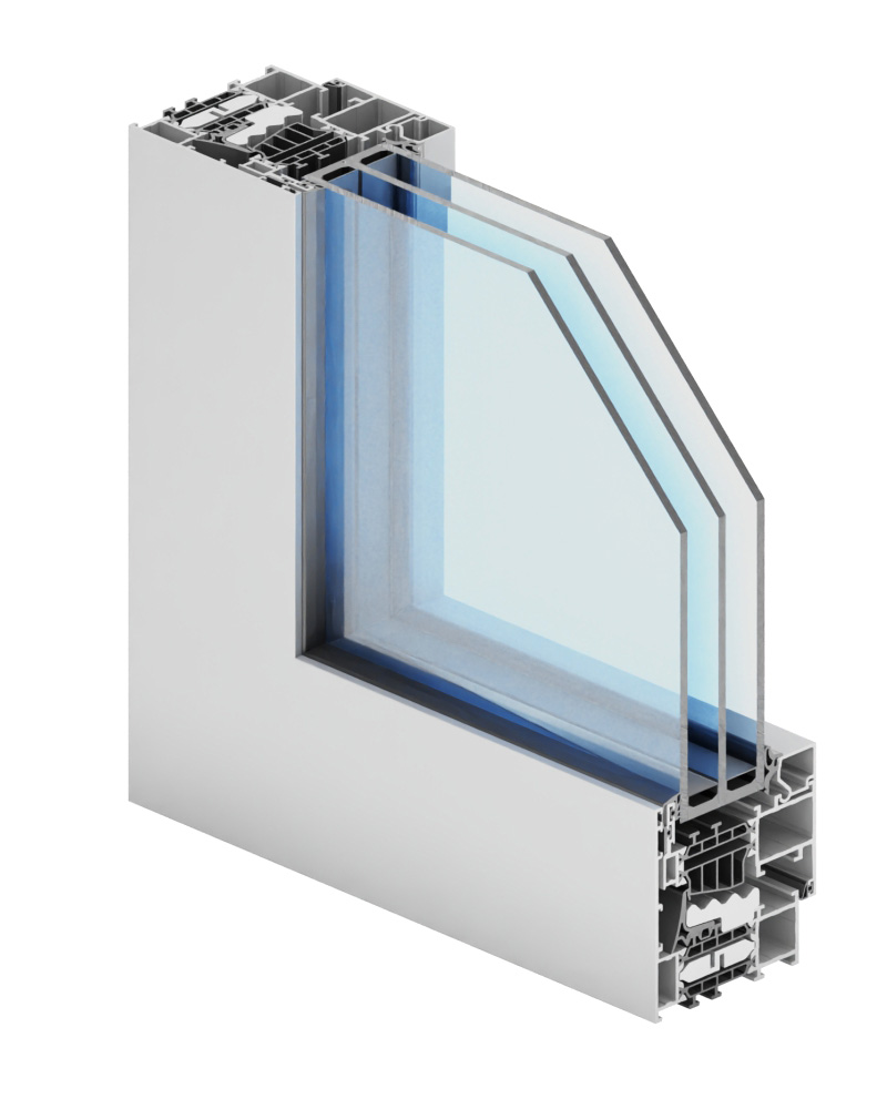New Aliplast window system with thermal insulation, Genesis SU