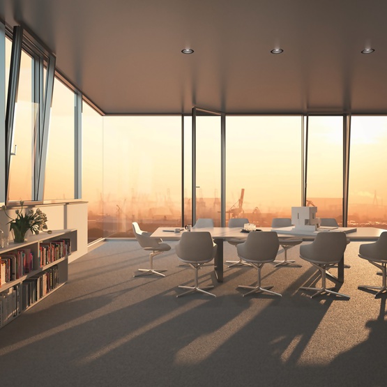Noul sistem de perete cortina structural Schüco FWS 60 CV