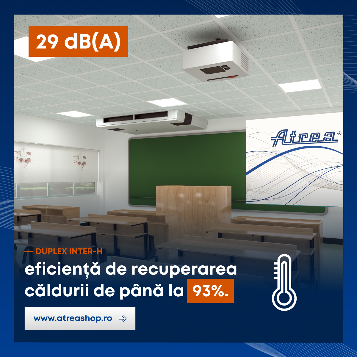 DUPLEX Inter-H: cea mai silentioasa solutie pentru ventilatie in scoli