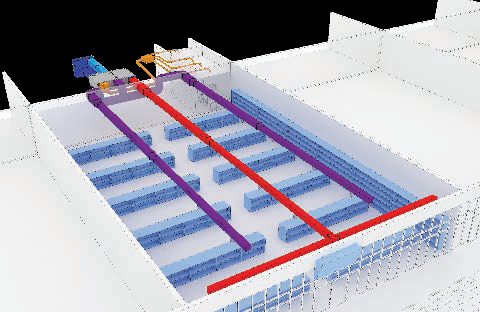 Duplex RS5: singura linie de ventilatie, racire si incalzire pentru spatii deschise